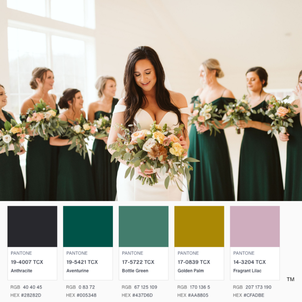 Wedding Color Palette | Stephanie Parsley Photography